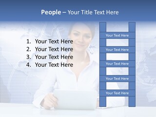 Presenter Expressing Reporter PowerPoint Template