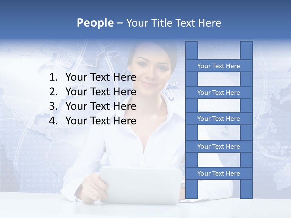 Presenter Expressing Reporter PowerPoint Template