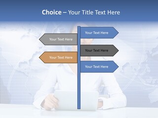 Presenter Expressing Reporter PowerPoint Template