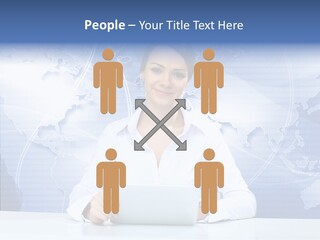 Presenter Expressing Reporter PowerPoint Template