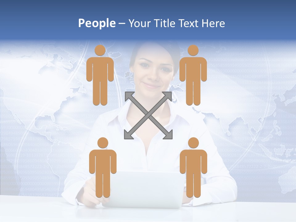 Presenter Expressing Reporter PowerPoint Template