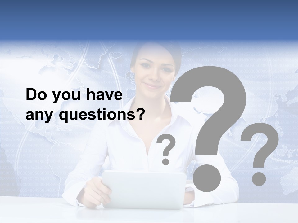 Presenter Expressing Reporter PowerPoint Template