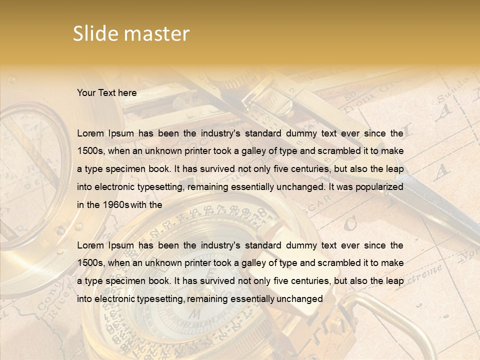Land Surveyor PowerPoint Template