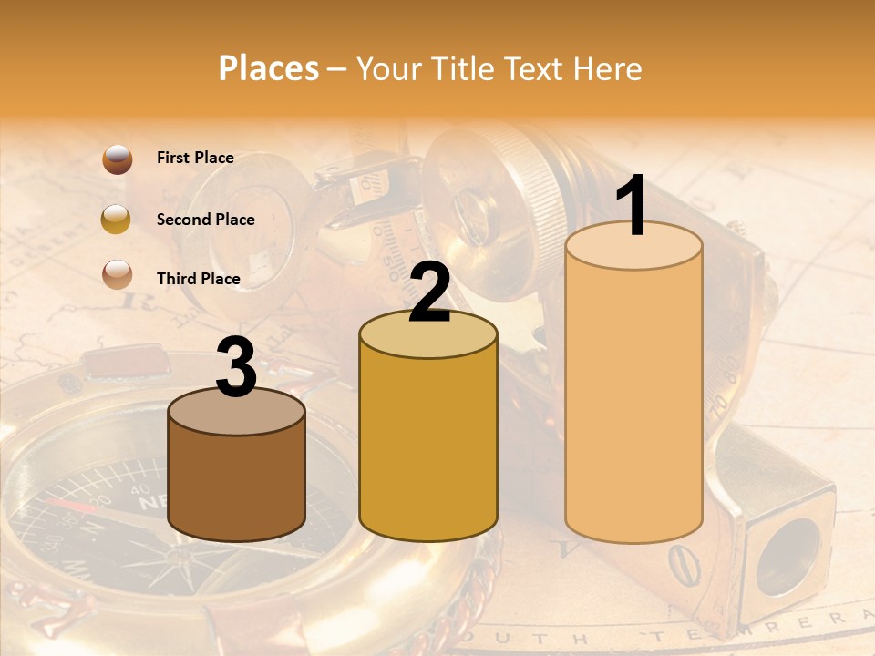 Old Navigation Devices PowerPoint Template