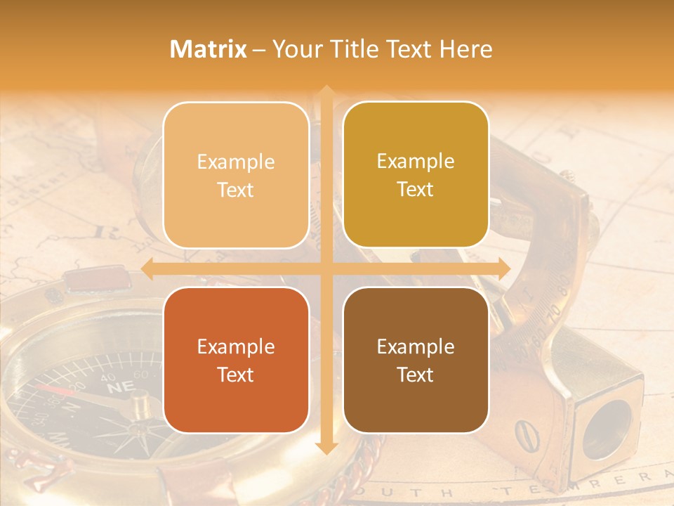 Old Navigation Devices PowerPoint Template