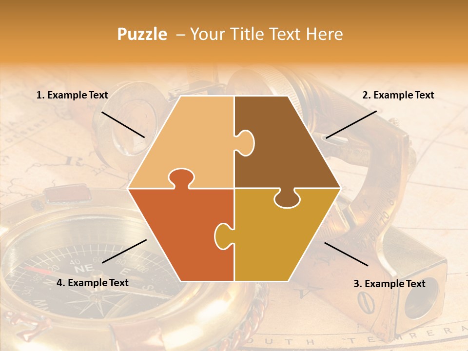 Old Navigation Devices PowerPoint Template