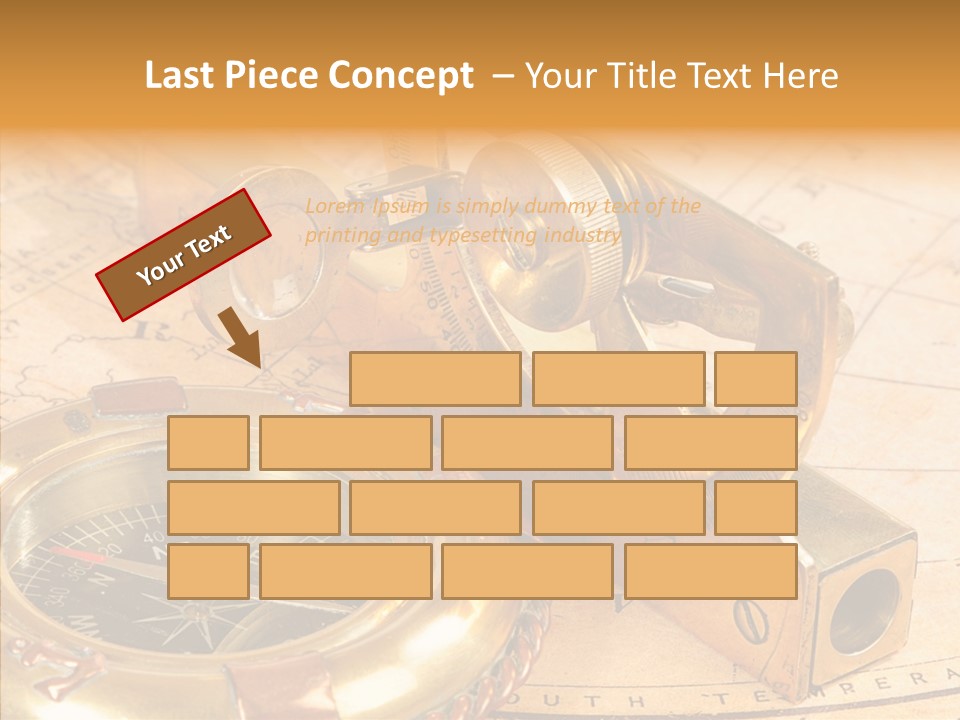 Old Navigation Devices PowerPoint Template