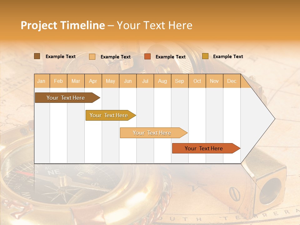 Old Navigation Devices PowerPoint Template