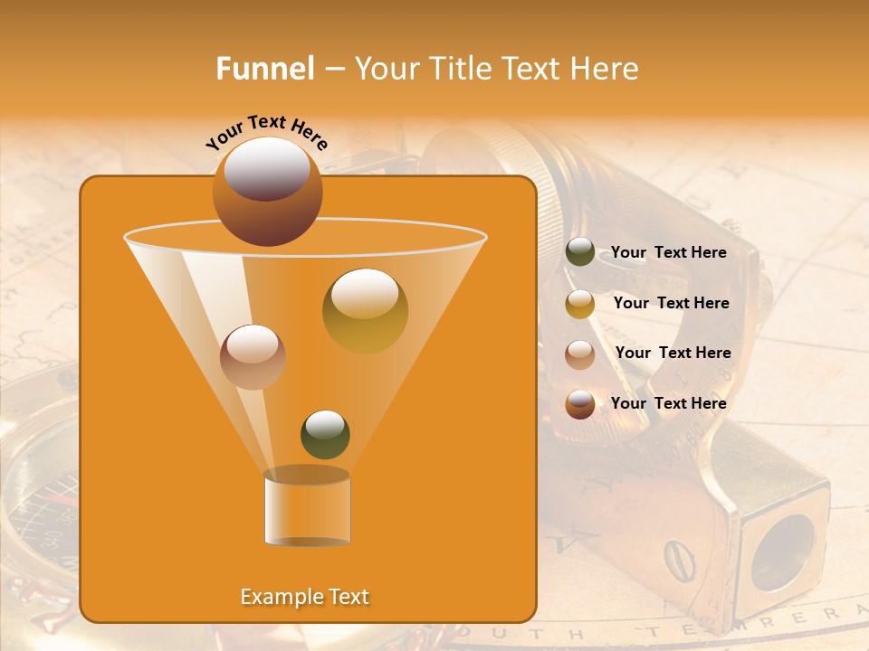 Old Navigation Devices PowerPoint Template