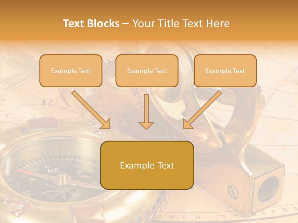 Old Navigation Devices PowerPoint Template