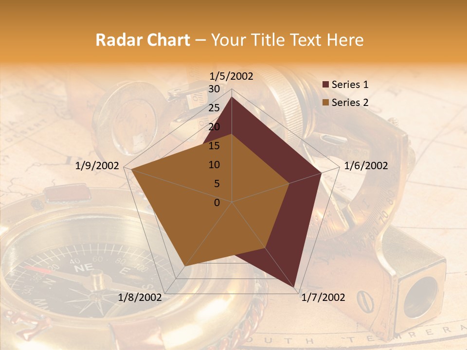 Old Navigation Devices PowerPoint Template