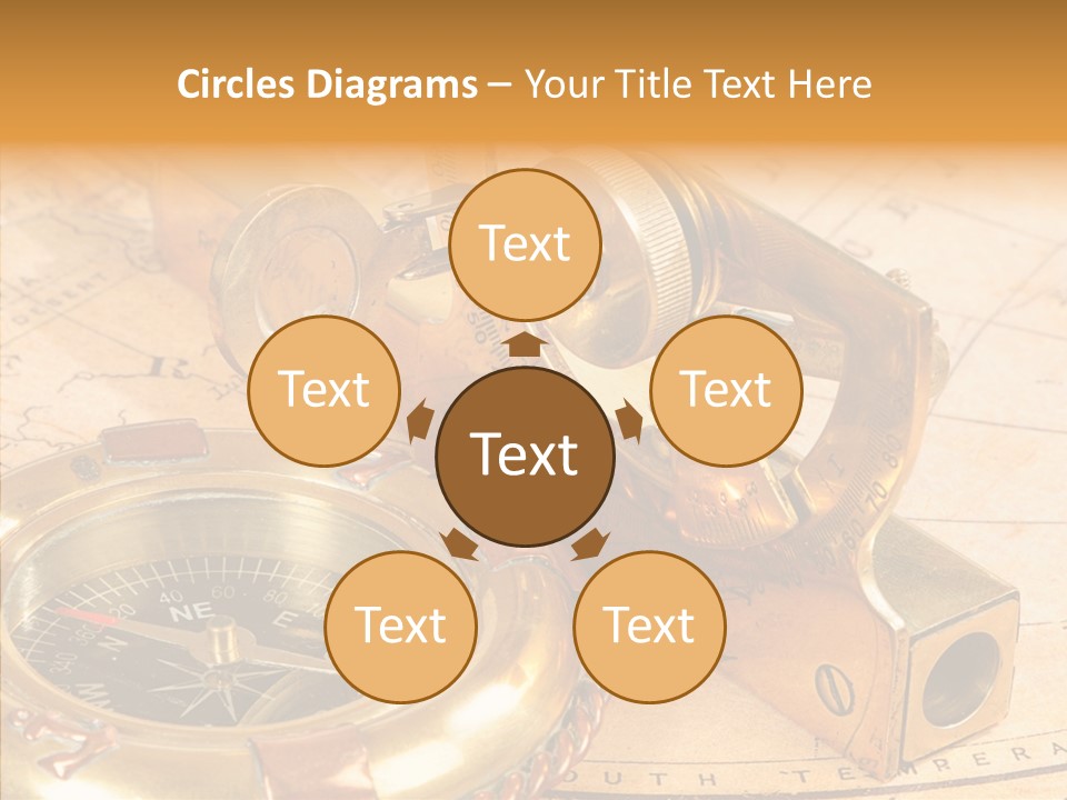 Old Navigation Devices PowerPoint Template