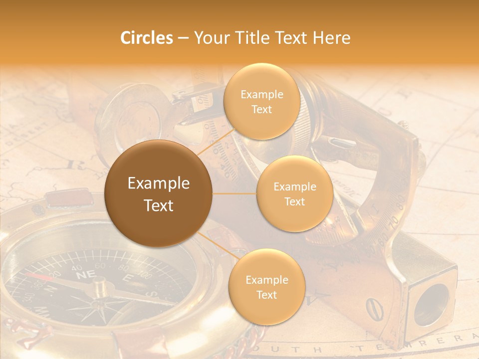 Old Navigation Devices PowerPoint Template