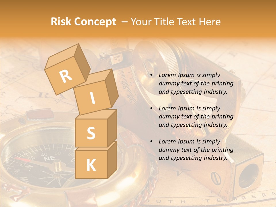 Old Navigation Devices PowerPoint Template