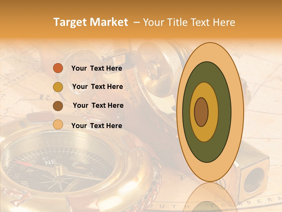 Old Navigation Devices PowerPoint Template