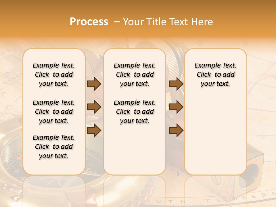 Old Navigation Devices PowerPoint Template