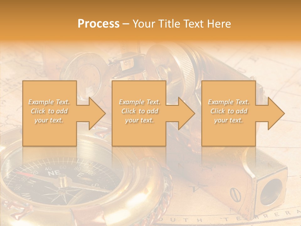Old Navigation Devices PowerPoint Template