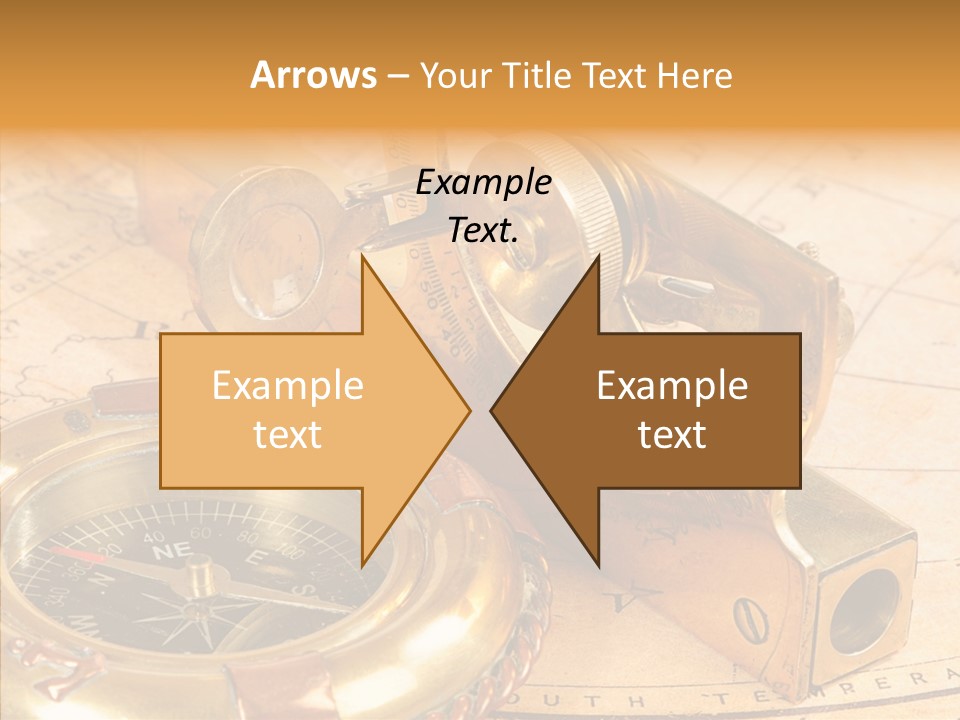 Old Navigation Devices PowerPoint Template