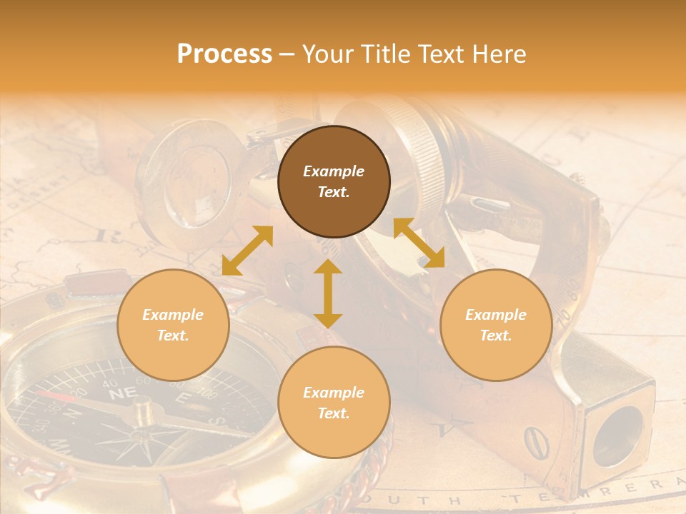 Old Navigation Devices PowerPoint Template