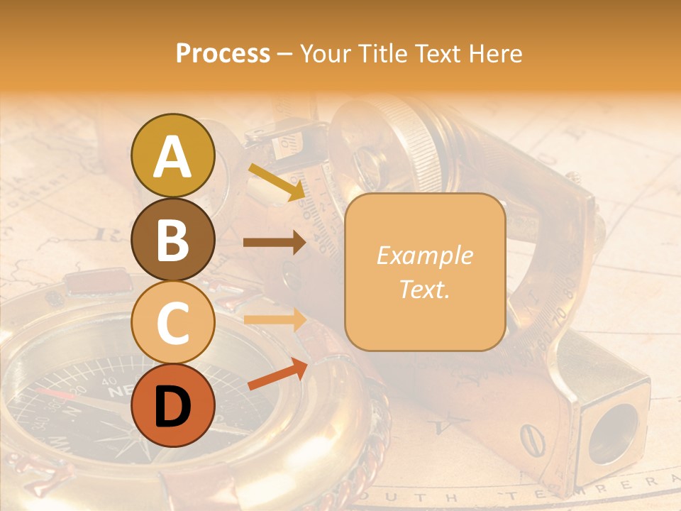 Old Navigation Devices PowerPoint Template