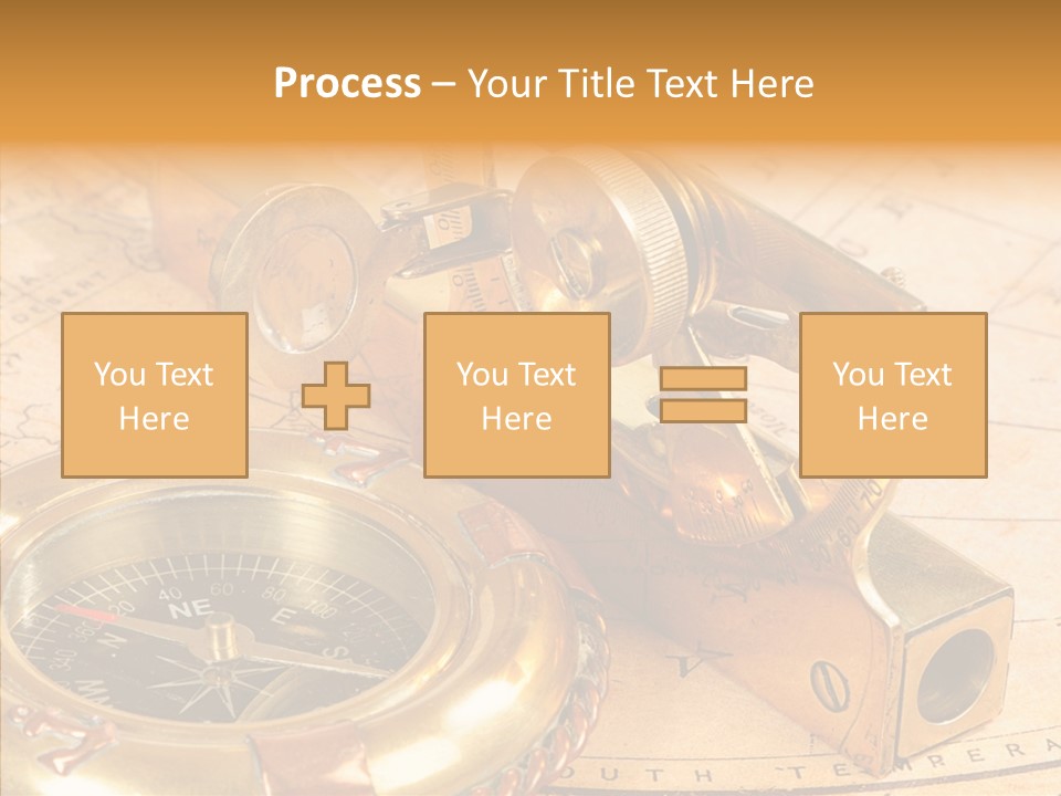 Old Navigation Devices PowerPoint Template