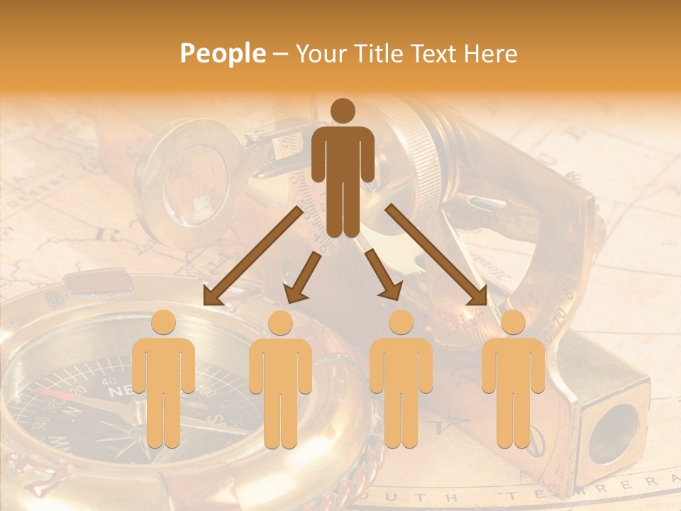 Old Navigation Devices PowerPoint Template