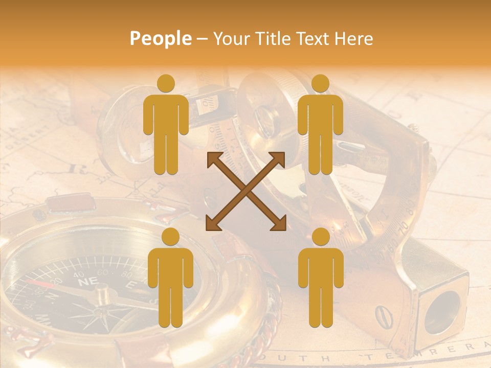 Old Navigation Devices PowerPoint Template