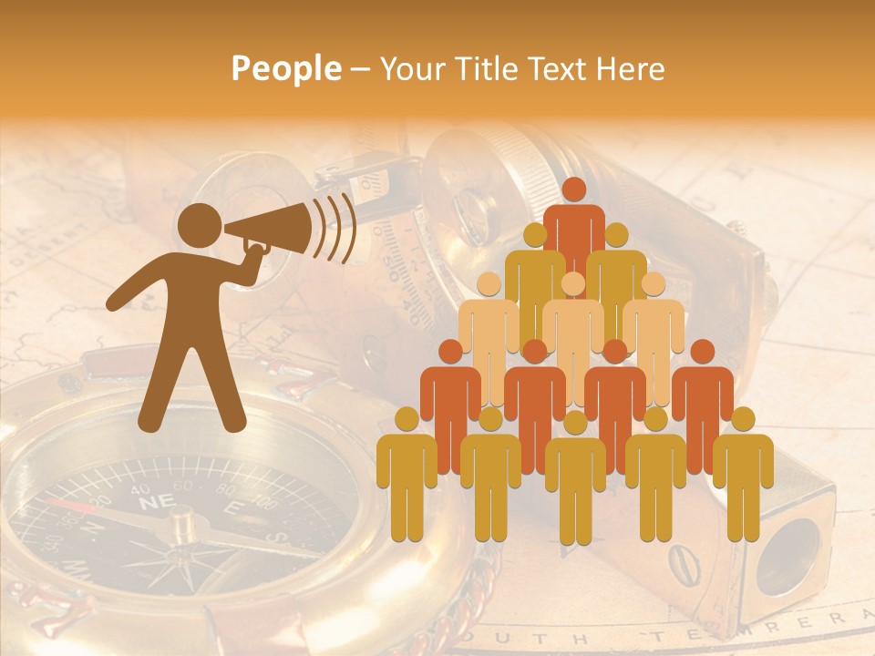 Old Navigation Devices PowerPoint Template
