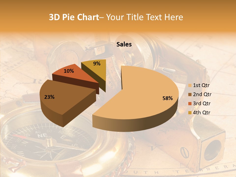 Old Navigation Devices PowerPoint Template
