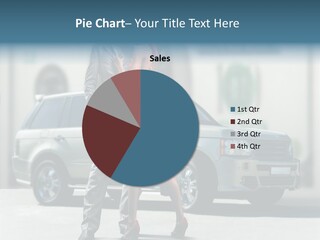 Couple And Car PowerPoint Template