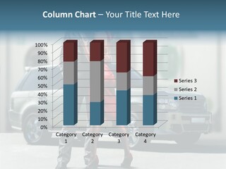 Couple And Car PowerPoint Template