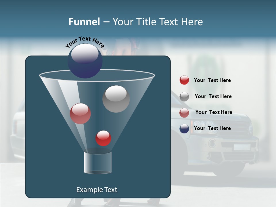 Couple And Car PowerPoint Template