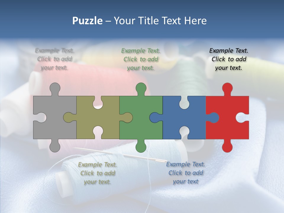 Hand Sewing PowerPoint Template