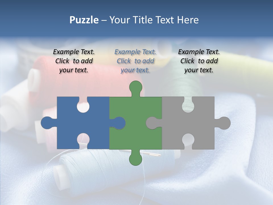 Hand Sewing PowerPoint Template