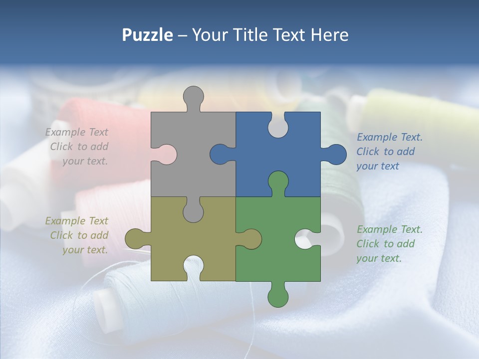 Hand Sewing PowerPoint Template