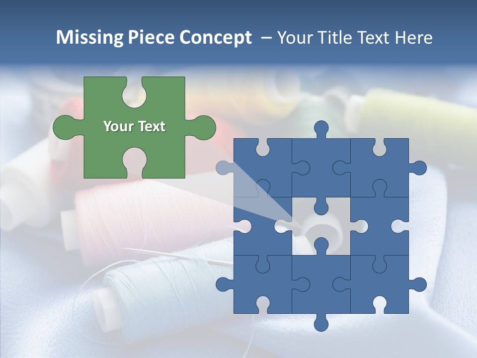 Hand Sewing PowerPoint Template