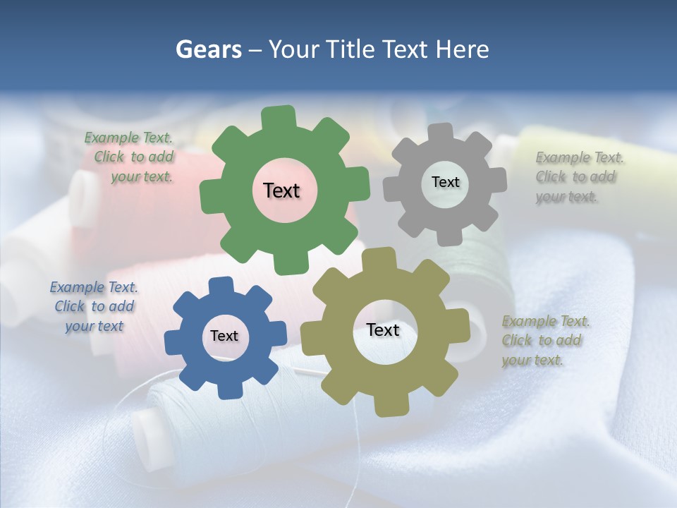 Hand Sewing PowerPoint Template