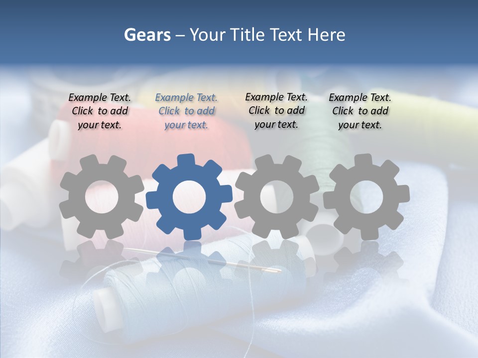 Hand Sewing PowerPoint Template