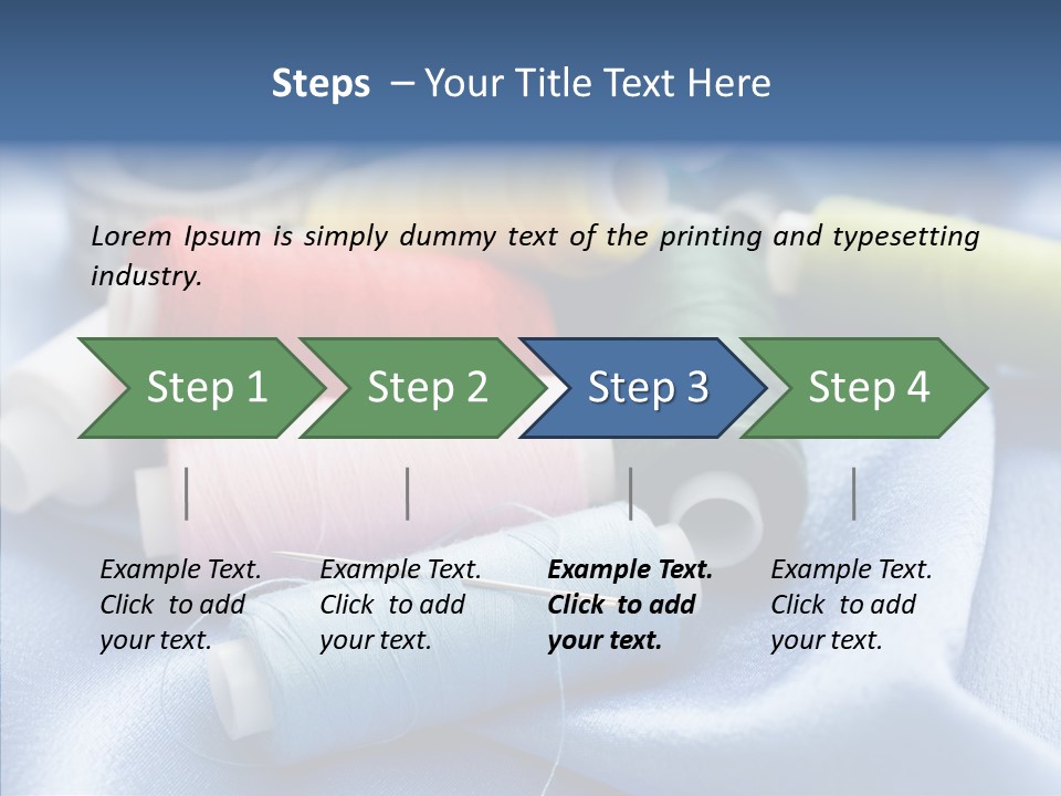 Hand Sewing PowerPoint Template