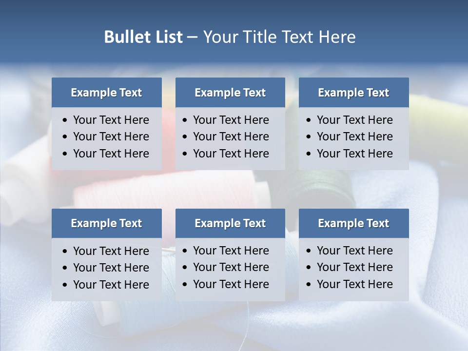 Hand Sewing PowerPoint Template