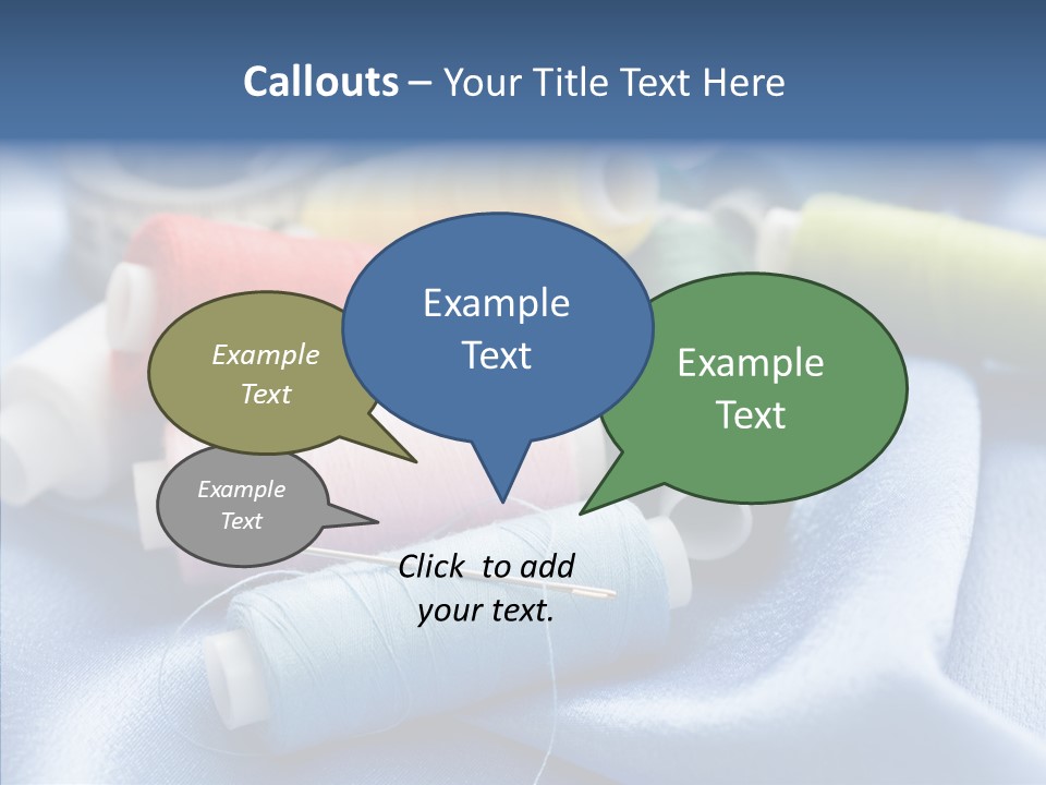 Hand Sewing PowerPoint Template