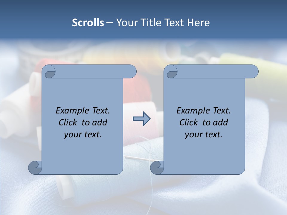 Hand Sewing PowerPoint Template