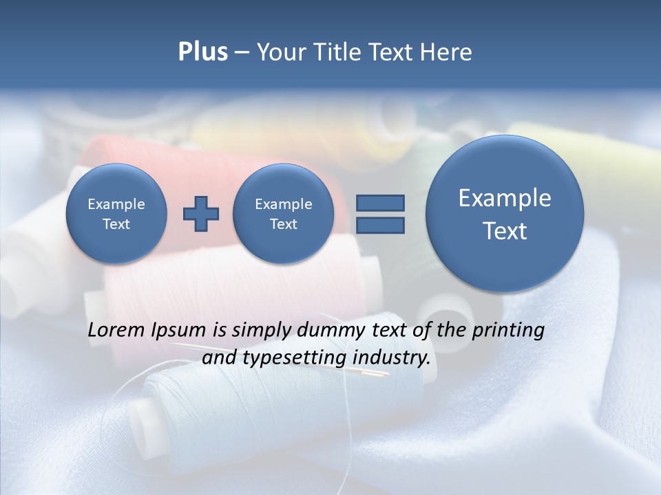 Hand Sewing PowerPoint Template