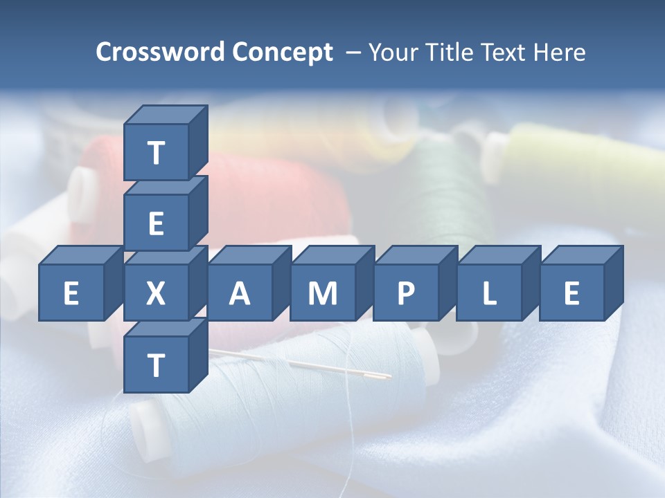 Hand Sewing PowerPoint Template