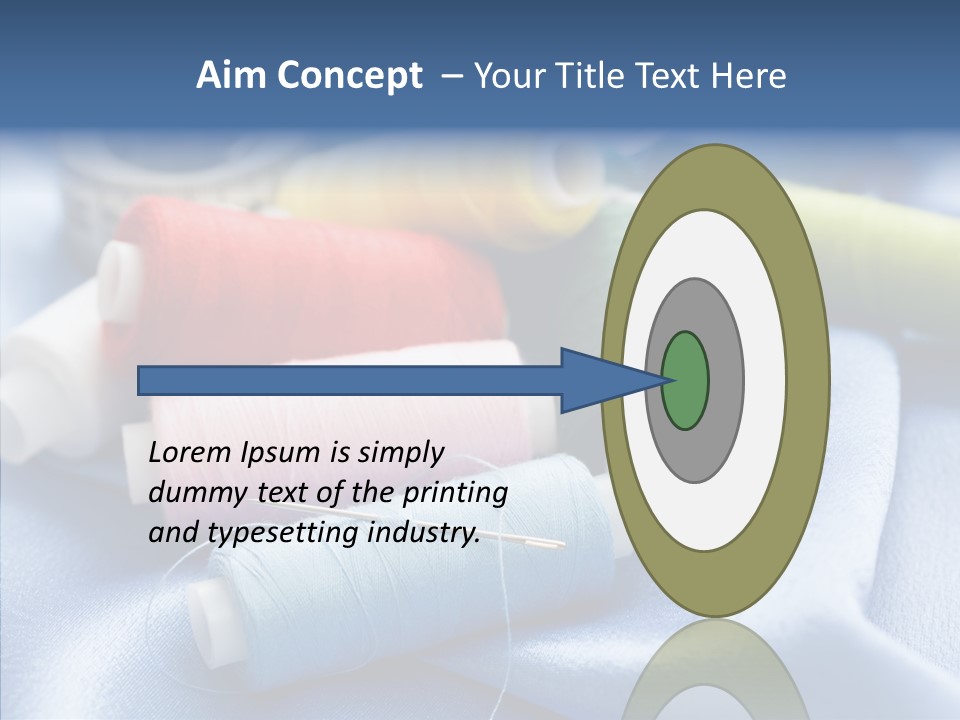 Hand Sewing PowerPoint Template