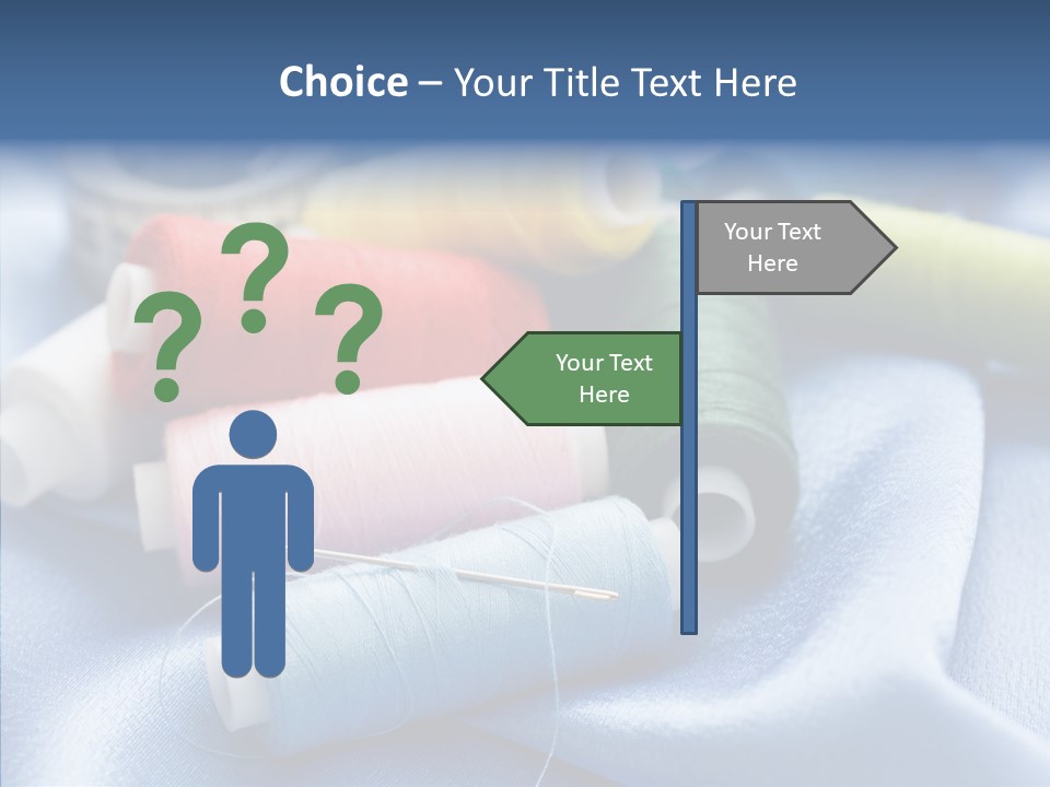 Hand Sewing PowerPoint Template