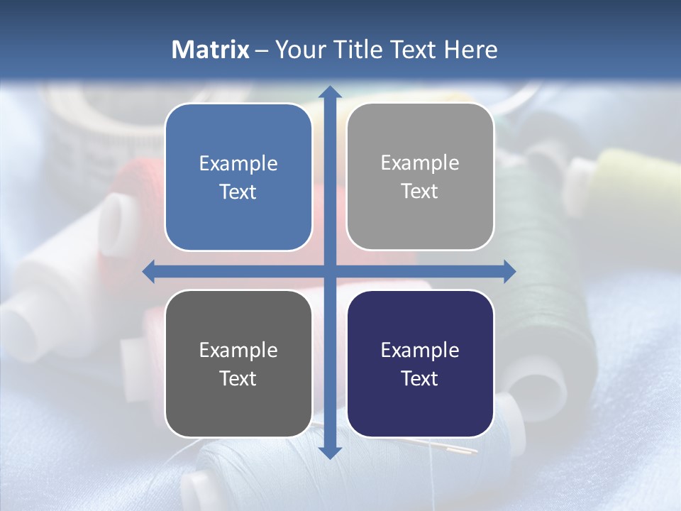 White Fashion Craft PowerPoint Template