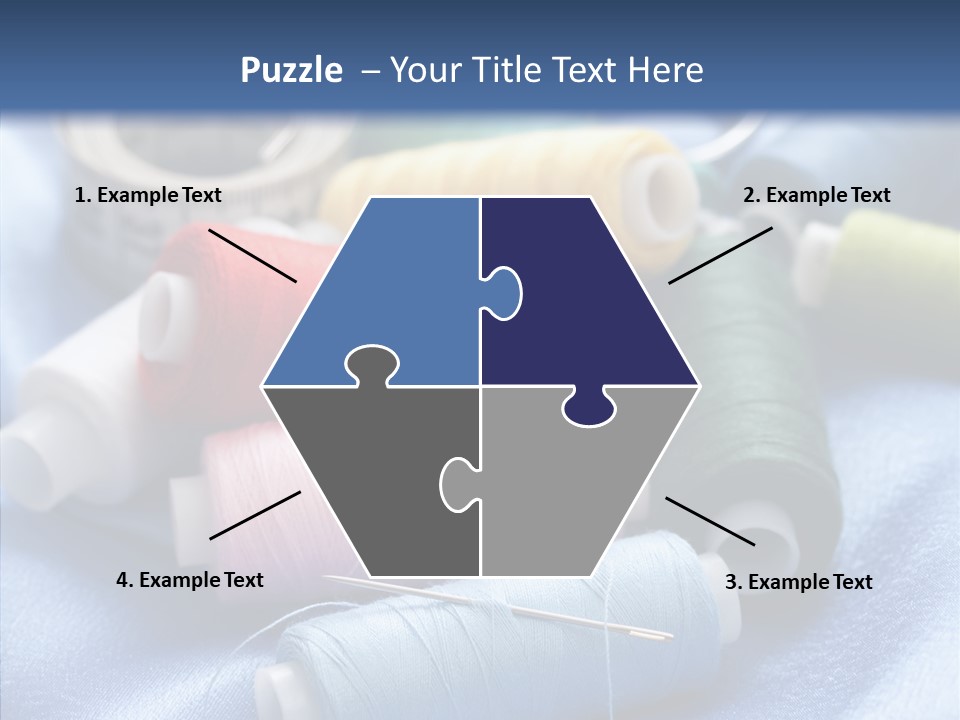 White Fashion Craft PowerPoint Template