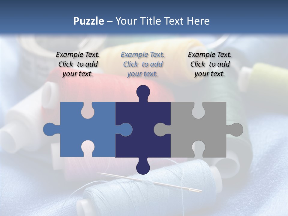 White Fashion Craft PowerPoint Template