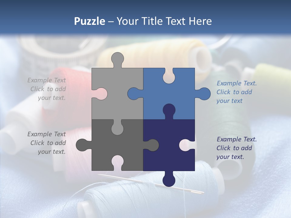 White Fashion Craft PowerPoint Template